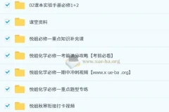 2024 – 2025高一化学马旭悦春季班课程