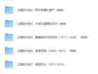 有声书《企鹅欧洲史系列》8册全集——全景式欧洲通史，权威学者联袂打造