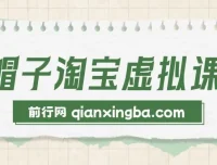 黑帽子淘宝虚拟课程：个人IP打造与变现全攻略