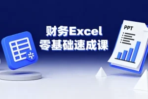 财务Excel零基础速成课：函数公式+数据透视表+PPT制作实战