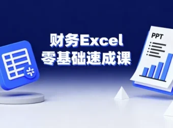 财务Excel零基础速成课：函数公式+数据透视表+PPT制作实战