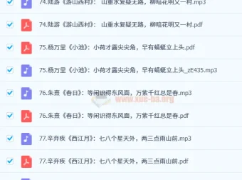 康震品读古诗词（完结）：百首经典名篇深度赏析