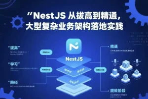 NestJS从拔高到精通：大型复杂业务架构落地实战课