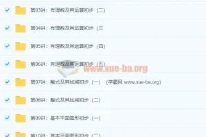 朱韬新初一数学年卡尖子班（全国北师版）61讲精讲+配套讲义
