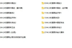 半小时漫画合集（全30册）：用段子和漫画轻松读懂历史、经济与科学