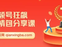 视频号狂飙表情包变现副业课，一条龙玩法全解析