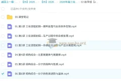 林森 2026高三化学一轮A+尖端S冲顶秋季班（持续更新）