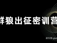 杀破狼·群狼出征密训营：内容价值库搭建实战指南