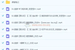 刘莹莹2024高三高考历史A+春季班系统课程