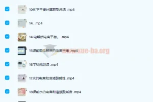 赵毅2021秋高二秋季化学985班32讲完整课程与配套讲义