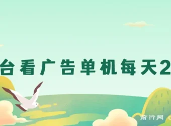 新平台看广告单机日收益20-30+，无门槛安卓手机可操作，小白轻松上手