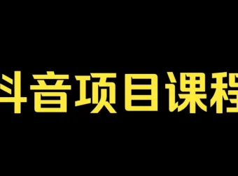 抖音孵化训练课程：从算法到变现，肖掌柜带你玩转抖音电商