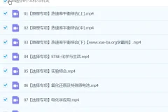 2024高三高考化学吕子正春季班专项突破课程