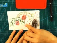 25堂创意儿童手指画教程：轻松画出蔬菜动物交通工具