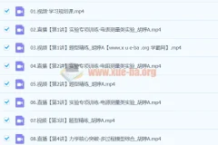 2024高三物理胡婷A班寒假班课程资源