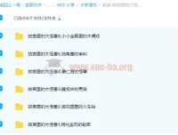 凯叔《故宫里的大怪兽》1-6部全154集音频，4-12岁儿童历史奇幻故事