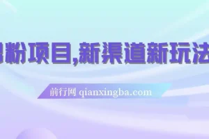 男粉变现项目：美女混剪引流+虚拟资源转化，单作品收益1000+，手机操作月入过万