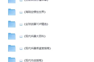 世界现代兵器库套装：军迷典藏级兵器鉴赏与作战指南PDF合集