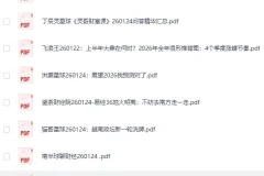 全网付费文章·大佬文集圈·学习先锋·精选研报（1月24日更新）[PDF]