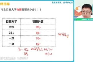 2024蔺天威高三物理系统班：运动学、动力学与电磁学全模块精讲