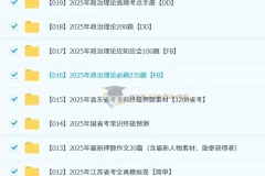 2025省考冲刺资料包：模拟卷·预测题·押题合集