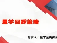量学云讲堂腾龙骑士张宇：股票量学实战课程第19期