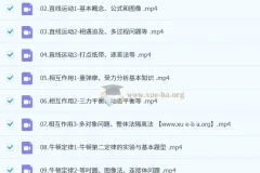 坤哥2026高三物理一轮复习课程，系统刷题+考点精讲