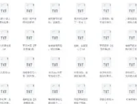 书旗会员小说完结榜精选合集：500本精校TXT小说推荐