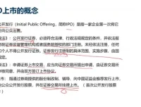 企业IPO上市全流程指南：财务合规与估值方法精讲