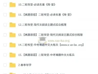 2025段微微初三语文中考培训班·春上全国版A+课程资料