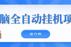 无脑全自动挂机项目，单账号日收益150+，支持批量矩阵操作