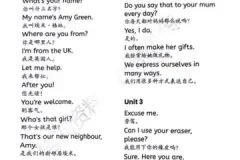 人教版PEP英语课本+听力音频全收录（1-6年级上下册）