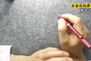其厚书法正姿速成课：系统训练书写双姿，孩子写字更轻松