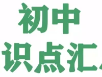 2025秋初中全科知识笔记汇总，名师梳理7-9年级考点精华