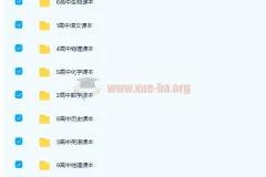 高中全九科多版本电子课本合集（人教/浙教/鲁教/沪科/苏教/北师大版）
