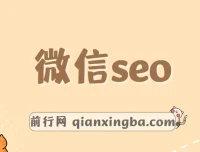 秦志刚·微信SEO实战课程：公众号与虚拟产品运营指南