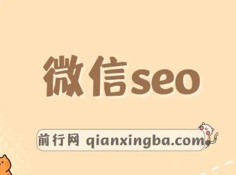 秦志刚·微信SEO实战课程：公众号与虚拟产品运营指南