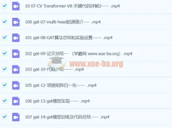 人工智能顶会论文精讲（像素级复现）163节视频课程