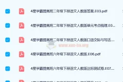 4星学霸提高班（原学霸棒棒堂）2024春小学语文下册全套资料
