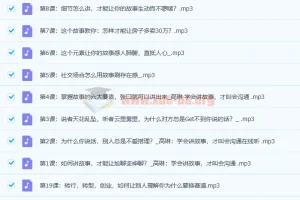 高琳《学会讲故事，才叫会沟通》完结版：用故事力重塑你的沟通逻辑