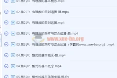 2019暑【直播课】小升初 六年级升初一数学勤学班（朱韬）