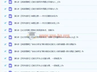 任佳2021寒假初一语文阅读写作专项提升班（7讲）
