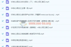 董宇辉英语高中秋季班卓越班课程精讲