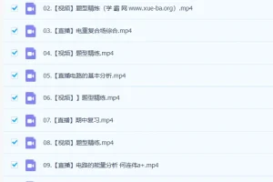2023高二物理何连伟A+一轮复习暑假班25讲+秋季班12讲 完整课程资源