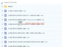 2024高三高考英语 袁慧英语 A+寒假班 课程精讲与笔记合集
