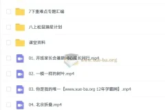 初中数学2025暑思维开发8阶1期课程资料合集