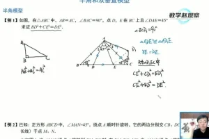 北师大版七年级下册数学培优课：重难点突破与几何模型精讲