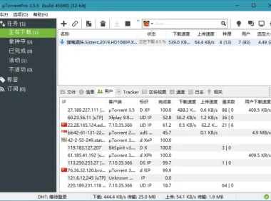 uTorrent PRO v3.6.0.47132 去广告绿色版