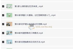 记忆宫殿入门到高阶技巧：系统课程与配套课件