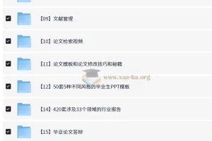 2025毕业论文与毕业答辩全套资料合集